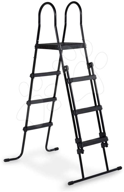 Exit Pool Ladder For Frame Heights Of 108 122 Cm Black