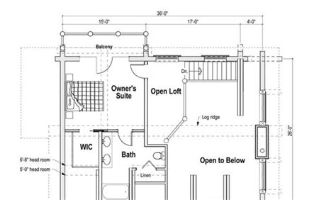 Woodwork Cabin Floor Plan With Loft Pdf Plans Vrogue