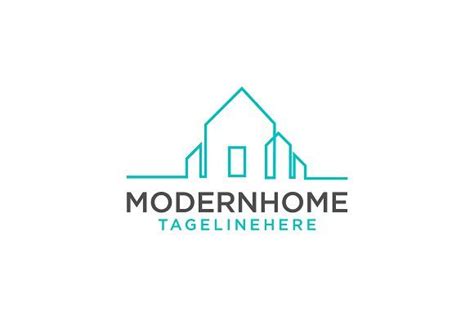 Modern Home Logo Logodix
