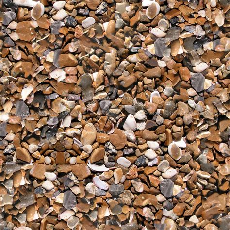 Beach Pebbles Stone Texture Seamless 12457