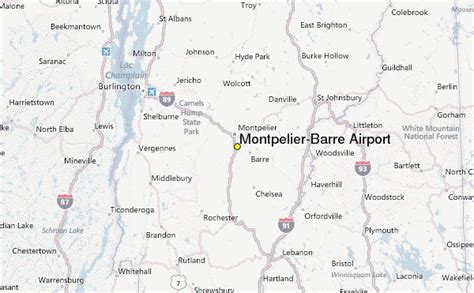 Montpelierbarre Airport Weather Station Record Historical Weather