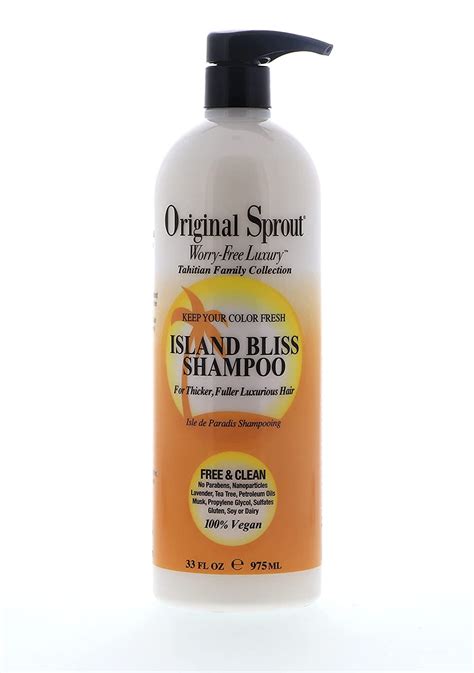 Original Sprout Tahitian Island Bliss Shampoo 975 Ml By