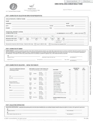 urine  needed   drug test