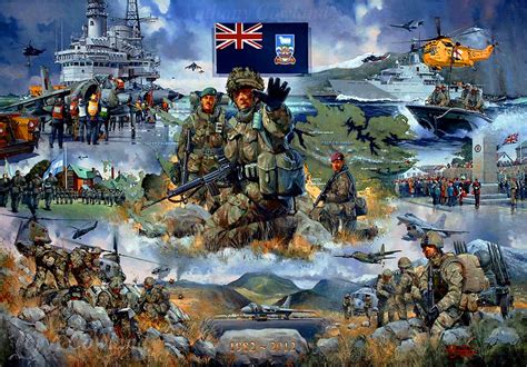 Falklands War Falklands War Modern Warfare Military Art British