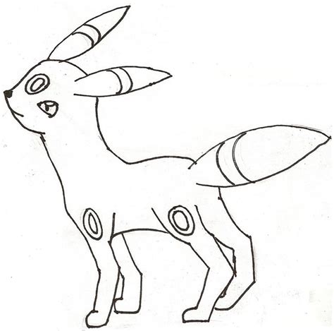 21 Desenhos Do Pokémon Umbreon Para Imprimir E Colorir