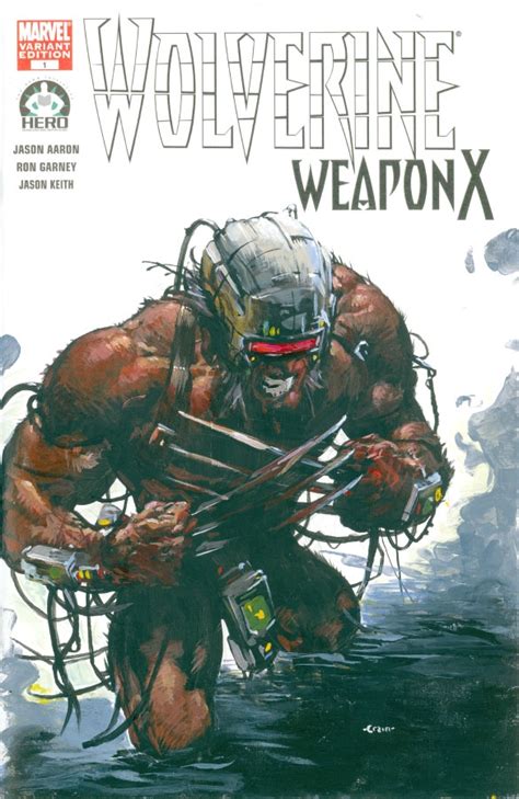 Wolverine Weapon X Hero Cover Painting By Clayton Crain In Steve