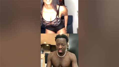 first day out ig jail michael blackson wildin on ig live ft carolina catalino pt 1 youtube