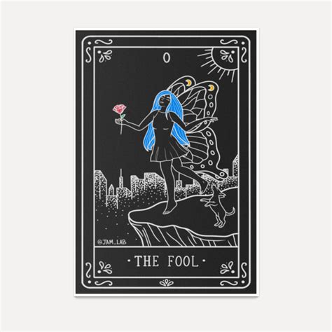Poster The Fool Tarot De Jam Lab Colab55