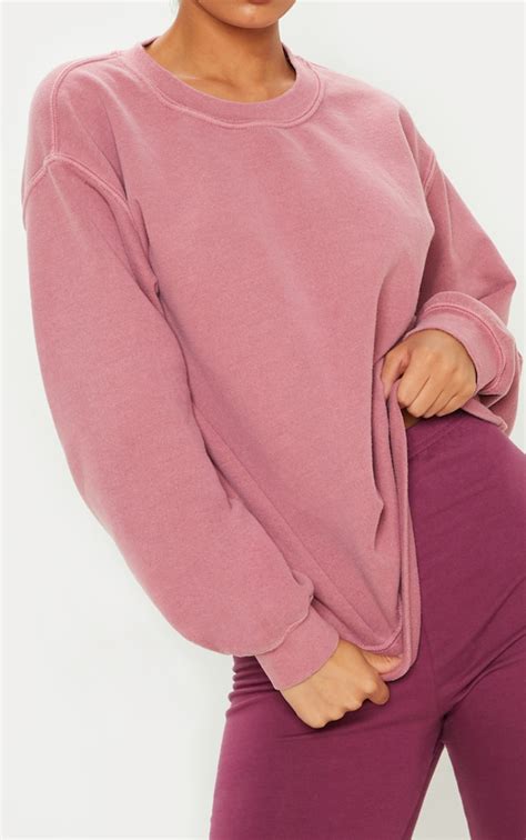 Dusty Pink Ultimate Sweatshirt Tops Prettylittlething
