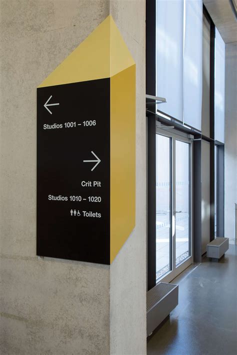 University Of Greenwich Library And Academic Building Wayfinding