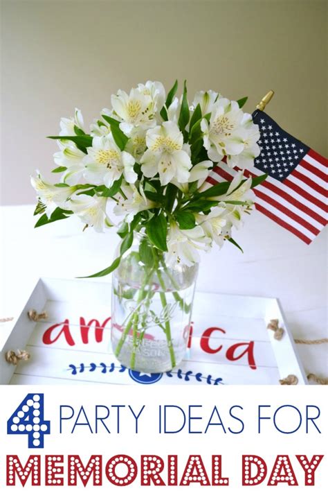 Memorial day is a federal holiday that honors and mourns the military personnel that have died while serving the united states armed forces. 4 Patriotic Party Ideas for Memorial Day Parties - Pretty ...