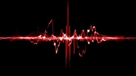 Find the best aesthetic backgrounds on wallpapertag. Red Music Pulse With Black Background HD Red Aesthetic Wallpapers | HD Wallpapers | ID #56056
