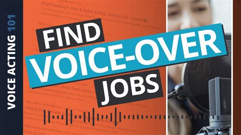 3 Ways To Find Voice Over Jobs Youtube