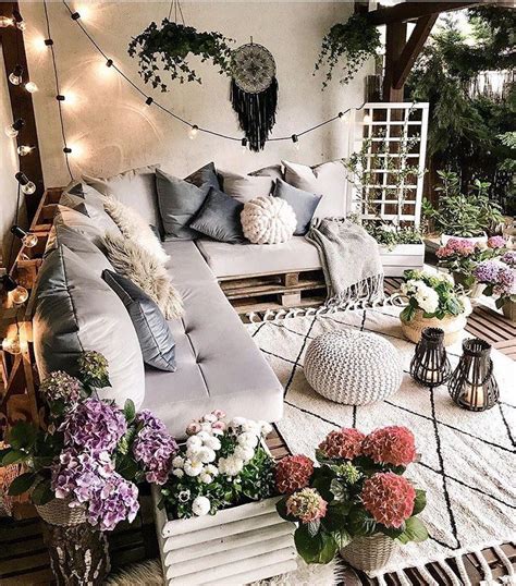 Super Cozy Outdoor Spaces Youll Love Wonder Forest Boho Outdoor