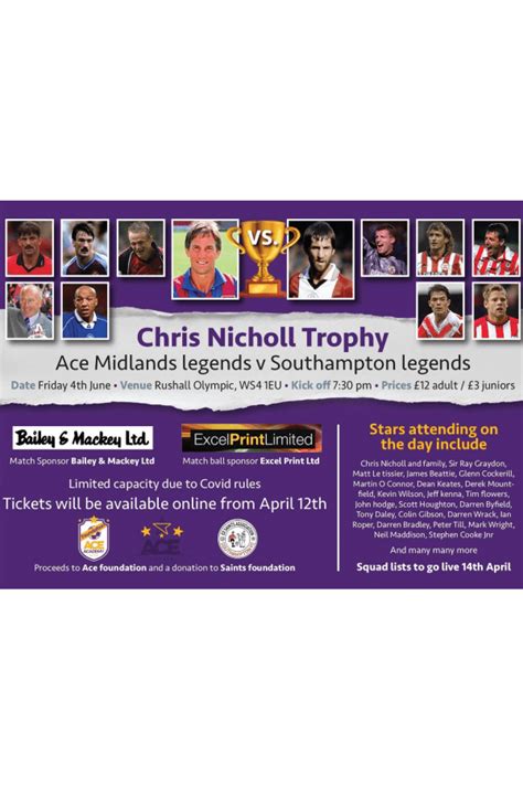 All the football fixtures, latest results & live scores for all leagues and competitions on bbc sport, including the premier league, championship, scottish premiership & more. Chris Nicholl Trophy at Rushall Olympic Football Club ...