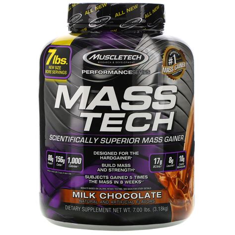 Muscletech Mass Tech Scientifically Superior Mass Gainer Protein