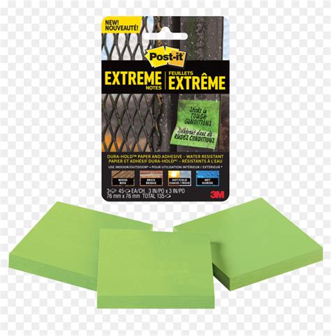 Post It Extreme Notes 3 X 3 45 Sheets Per Pad Mint Post It Extreme