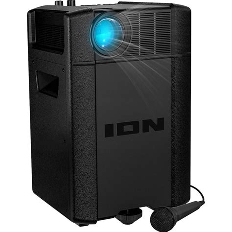 Ion Projector Plus Portable Indoor Outdoor Projector With Speaker