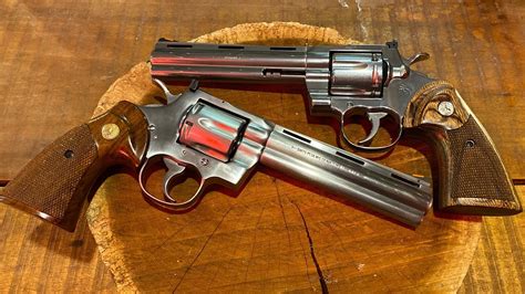 2020 Colt Python Vs Old Colt Python Youtube