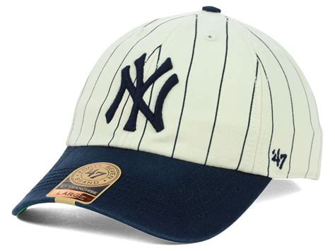 New York Yankees 47 Mlb Pinstripe 47 Franchise Cap Yankees Gear New