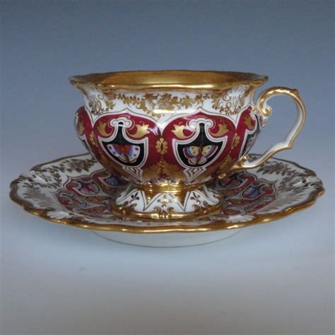 KPM Berlin Germany Cup And Saucer Butterfly 19th Century