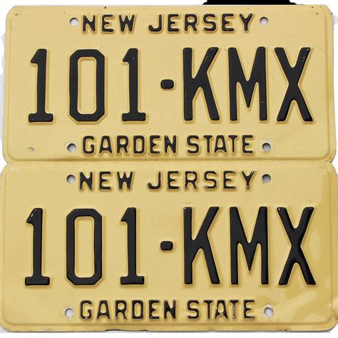 New Jersey License Plates For Sale Shop License Plates