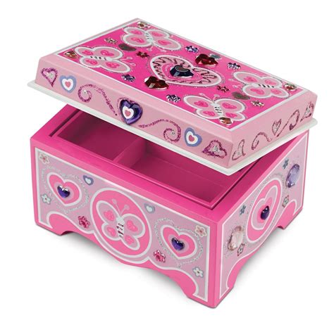 Buy Melissa And Doug Decorate Your Own Wooden Jewellery Box