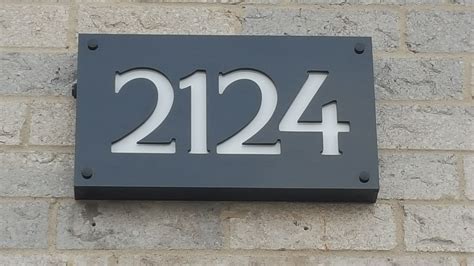 20 House Number Sign Ideas