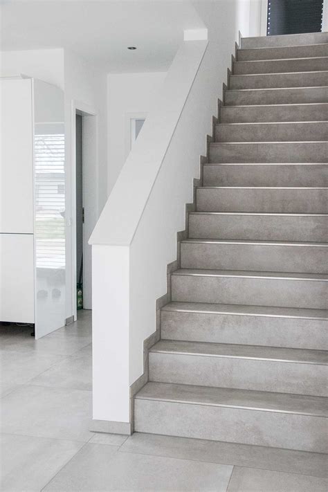 Sie sind ein stück design und raumkunst. Treppen aus Fliesen - Johannes Schäfer | Fliesenleger aus ...