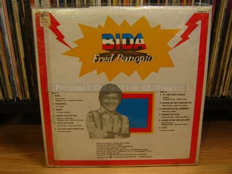my opm lp collection fred panopio