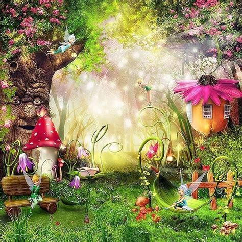 Fairy Tale Spring Easter Wonderland Forest Mushroom Photography Studio