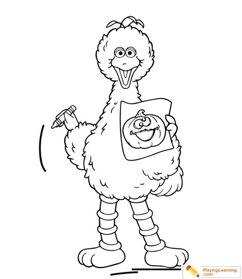 Big Bird Coloring Pages Coloring Pages