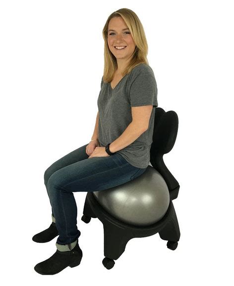Jfit Ergonomic Stability Balance Ball Fitness Chair Fitness Gizmos
