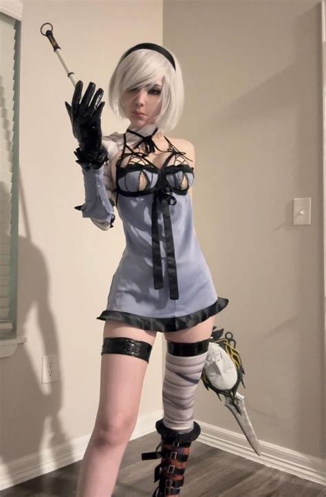 Helloskitty On Twitter My Cosplay Of 2b In Kaine’s Outfit Hope You Like It Yokotaro Nier