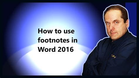 Ia writer 3 makes it easy to add inline footnotes to your text. How to use footnotes in Word 2016 - YouTube