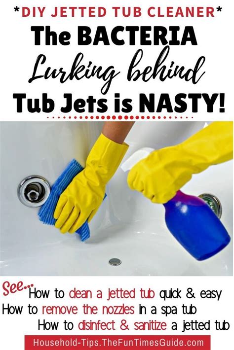 Bacteria Alert How To Clean A Jetted Tub Or Bathroom Soaking Tub With
