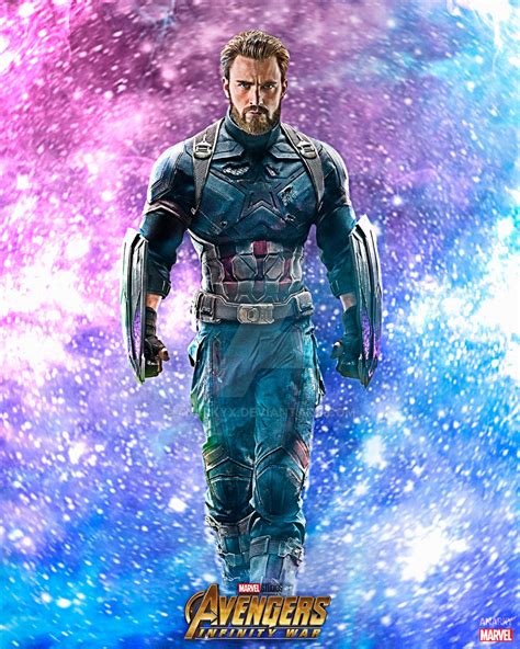 Textless Poster Captain America Infinity War By 4n4rkyx On Deviantart