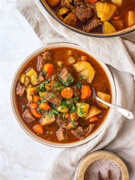 Irish Beef Stew Tender Stove Top Beef Stew Cooked With Guinness