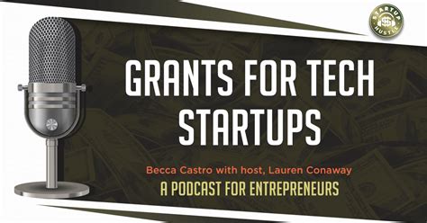 Grants For Tech Startups Startup Hustle