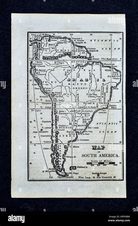 Mapa Buenos Aires 1830 Banque De Photographies Et Dimages à Haute