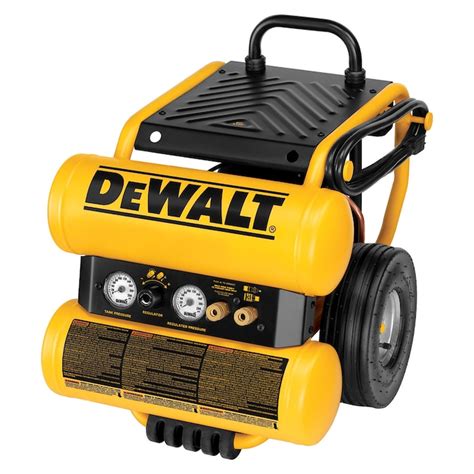 Dewalt 4 Gallon Single Stage Portable Electric Twin Stack Air