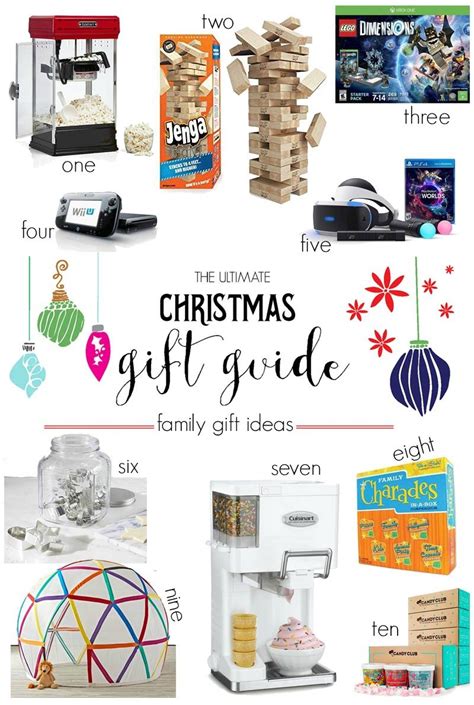 This gift is definitely a splurge, but if they aren't paying for a gym membership anymore, it will pay for itself in the long run. The Ultimate Christmas Gift Guide: Family Gift Ideas ...