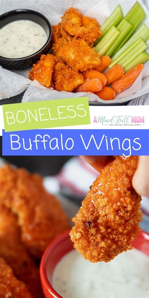 256 cal., 10 g fat (4 g sat), 83 mg chol., 12 g carb., 31 g pro., 2 g fiber, 353 mg sodium. All the flavor of Buffalo Chicken Wings, minus the bones ...