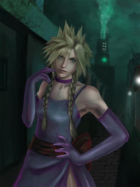 Cloud Strife Drag Final Fantasy 7 Remake By Ralukiz On Deviantart