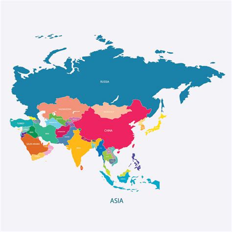 Map Asia
