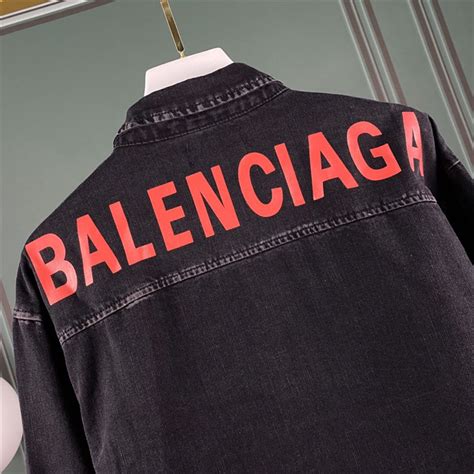 Balenciaga Jackets Long Sleeved Polo For Men 767686 5917 Wholesale
