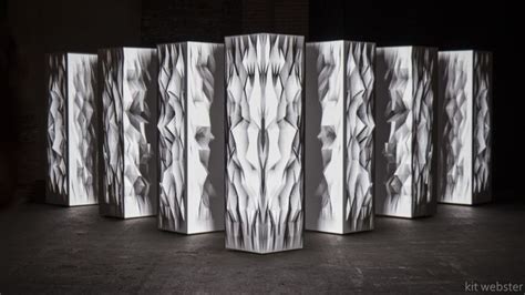 Dataflux Projection Mapping Sculpture For New York Fashion Week By Kit