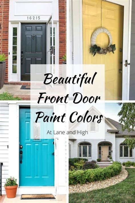 13 Beautiful Front Door Paint Colors To Improve Your Curb Appeal