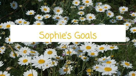 Goal Setting Template By Sophie Matthews Flipsnack