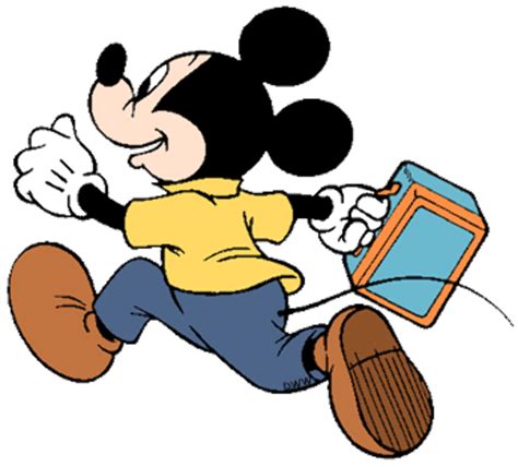 Download High Quality Mickey Mouse Clipart School Transparent Png